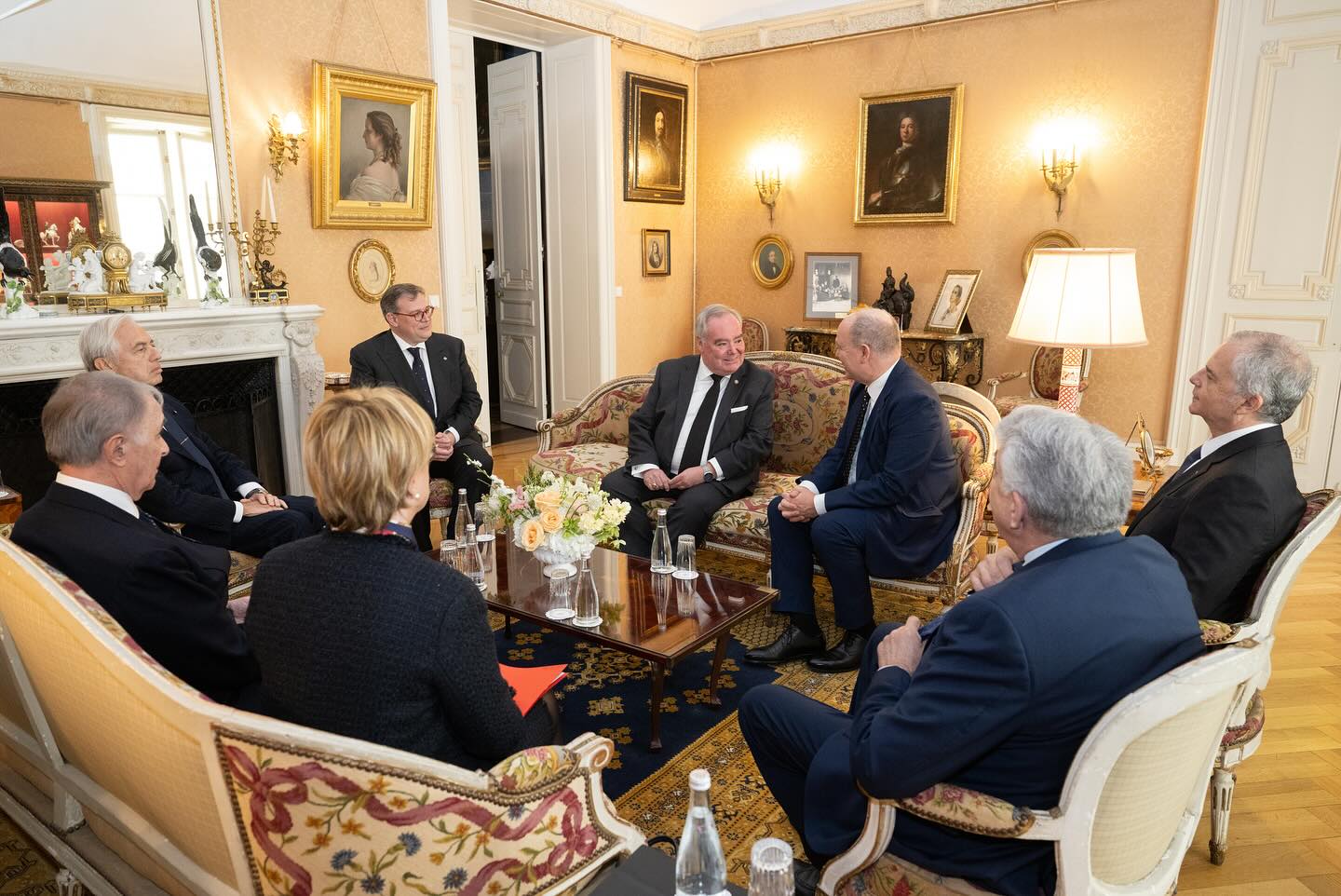 Grand Master Fra’ John T. Dunlap on official visit to Principality of Monaco
