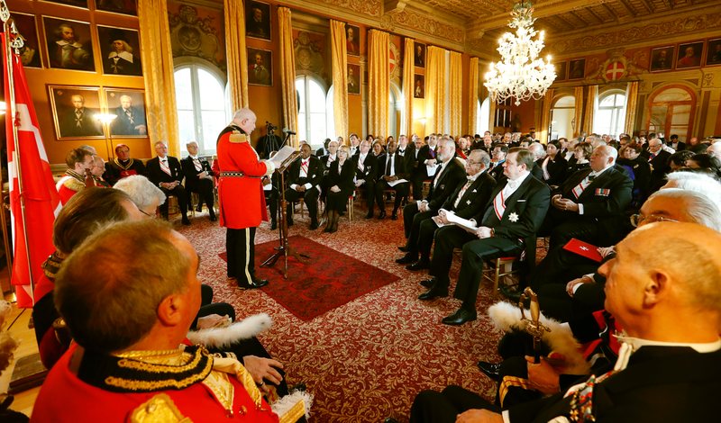 Speech of the Lieutenant of the Grand Master to the Diplomatic Corps