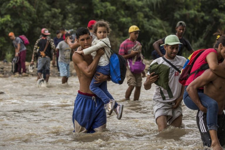 Interventions in Colombia as Refugees Flood across the Border from