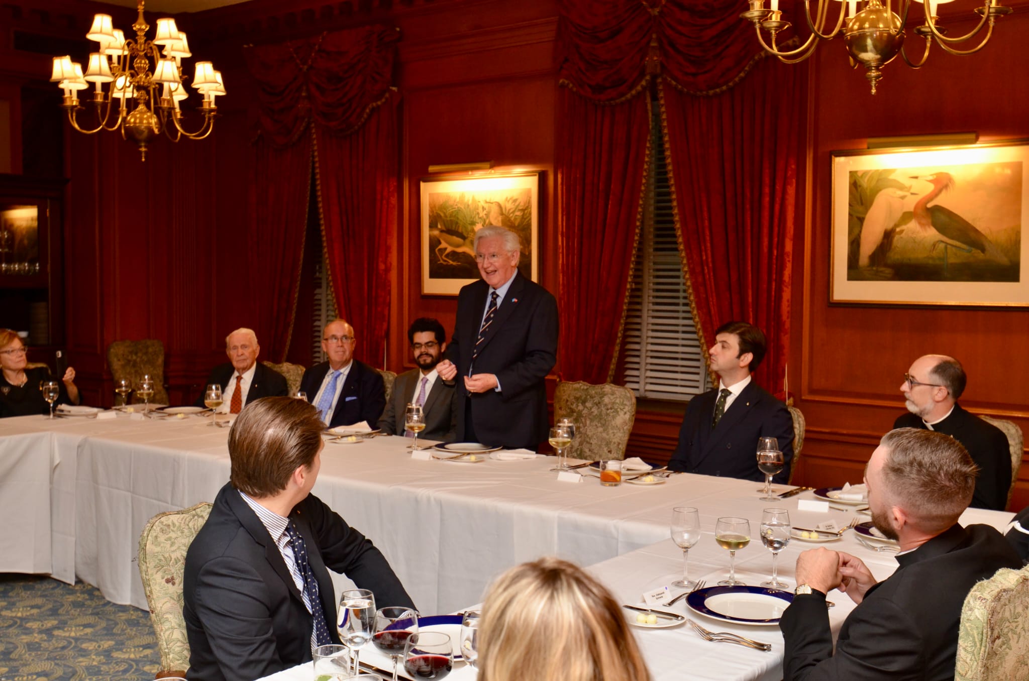 Amb. Dr. Paul Beresford-Hill attended the 5th Annual Dinner of the Federal Association for Young Knights and Dames