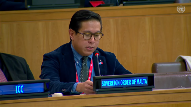 Counsellor Dr. Espiritu, Delivered a Statement on the the Promotion and Protection of Human Rights while Countering Terrorism