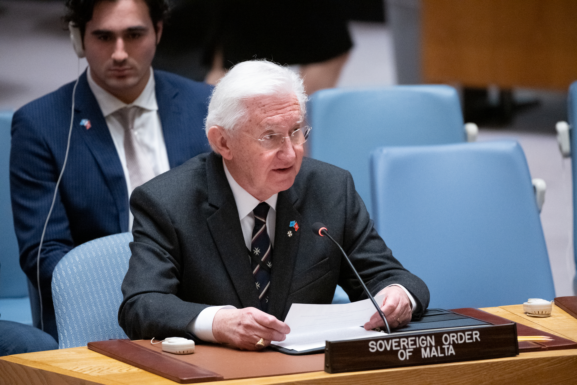 H.E. Dr. Ambassador Beresford-Hill addressed the Security Council Concerning the Vulnerability of Conflict Afflicted Communities to Human Traffickers