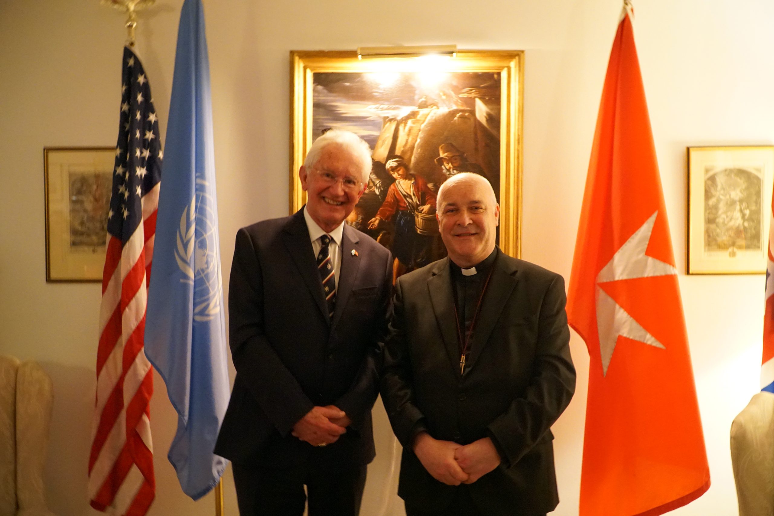 Promoting Unity: Sovereign Order of Malta Hosts Reception Honoring Archbishop of York