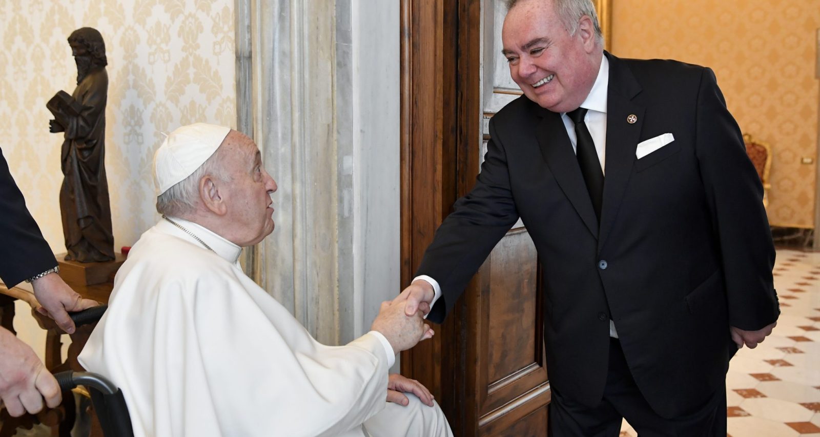 Pope Francis – Grand Master of the Order of Malta calls for prayers and to strengthen the mission in favour of the people in need
