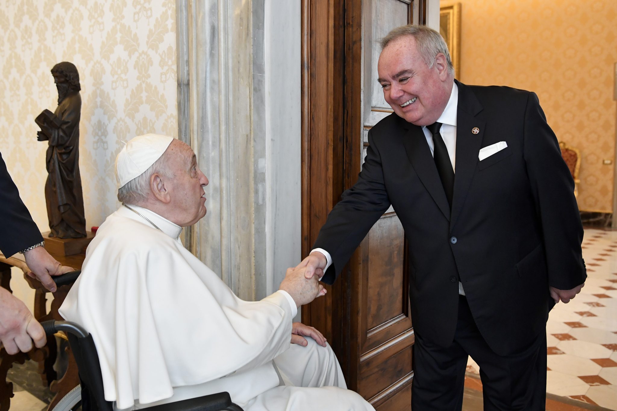 Pope Francis – Grand Master of the Order of Malta calls for prayers and to strengthen the mission in favour of the people in need