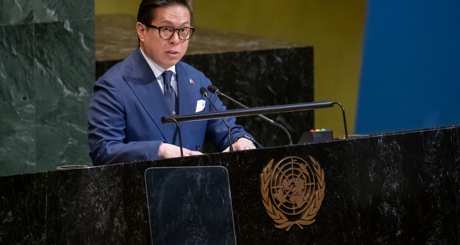 Dr. Michael Espiritu Delivers Solemn Statement at United Nations General Assembly on 80th Anniversary of the End of World War II