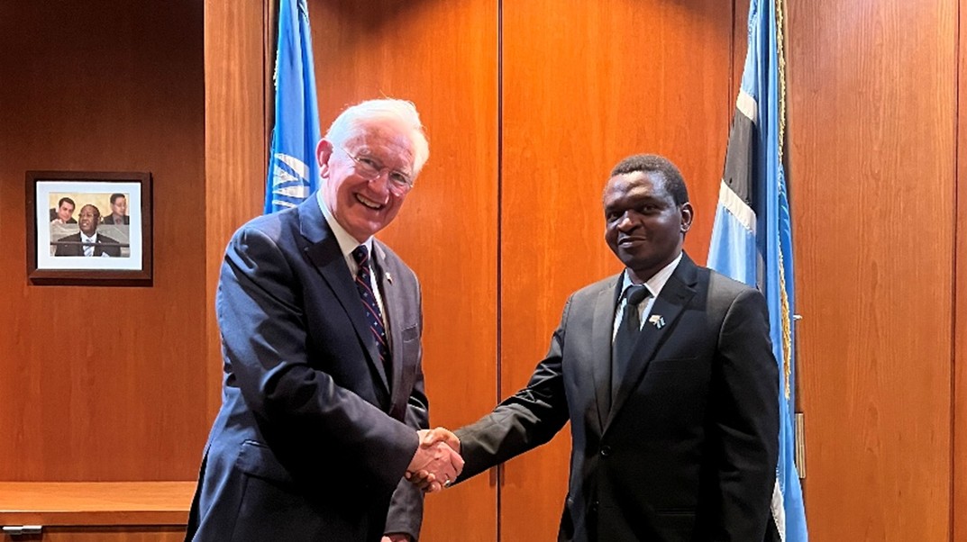 Order of Malta and Botswana Discuss Future Cooperation at UN