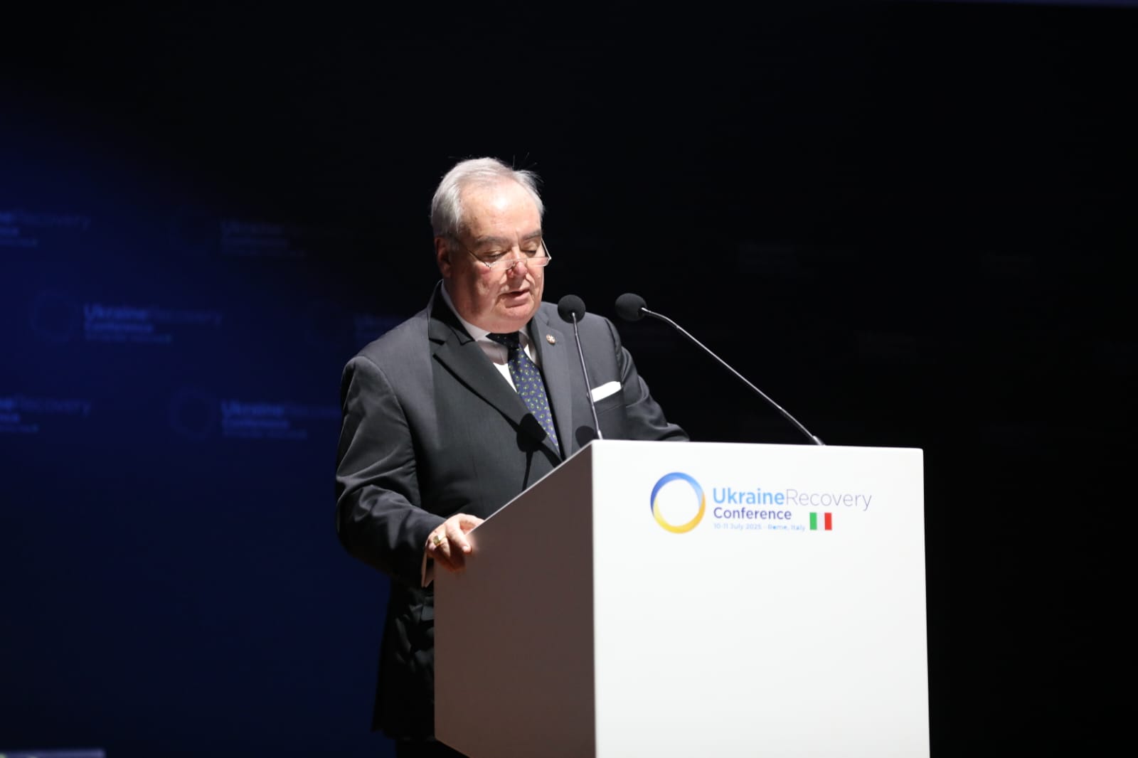 Grand Master Dunlap Reaffirms the Order of Malta’s  Humanitarian Commitment in Ukraine at Recovery Conference