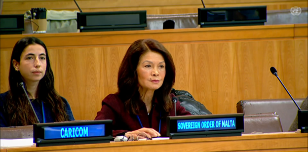 Counsellor Mrs. Marissa Blackett Addresses the Third Committee on the Situation of Human Rights in Somalia, led by Ms. Isha Dyfan