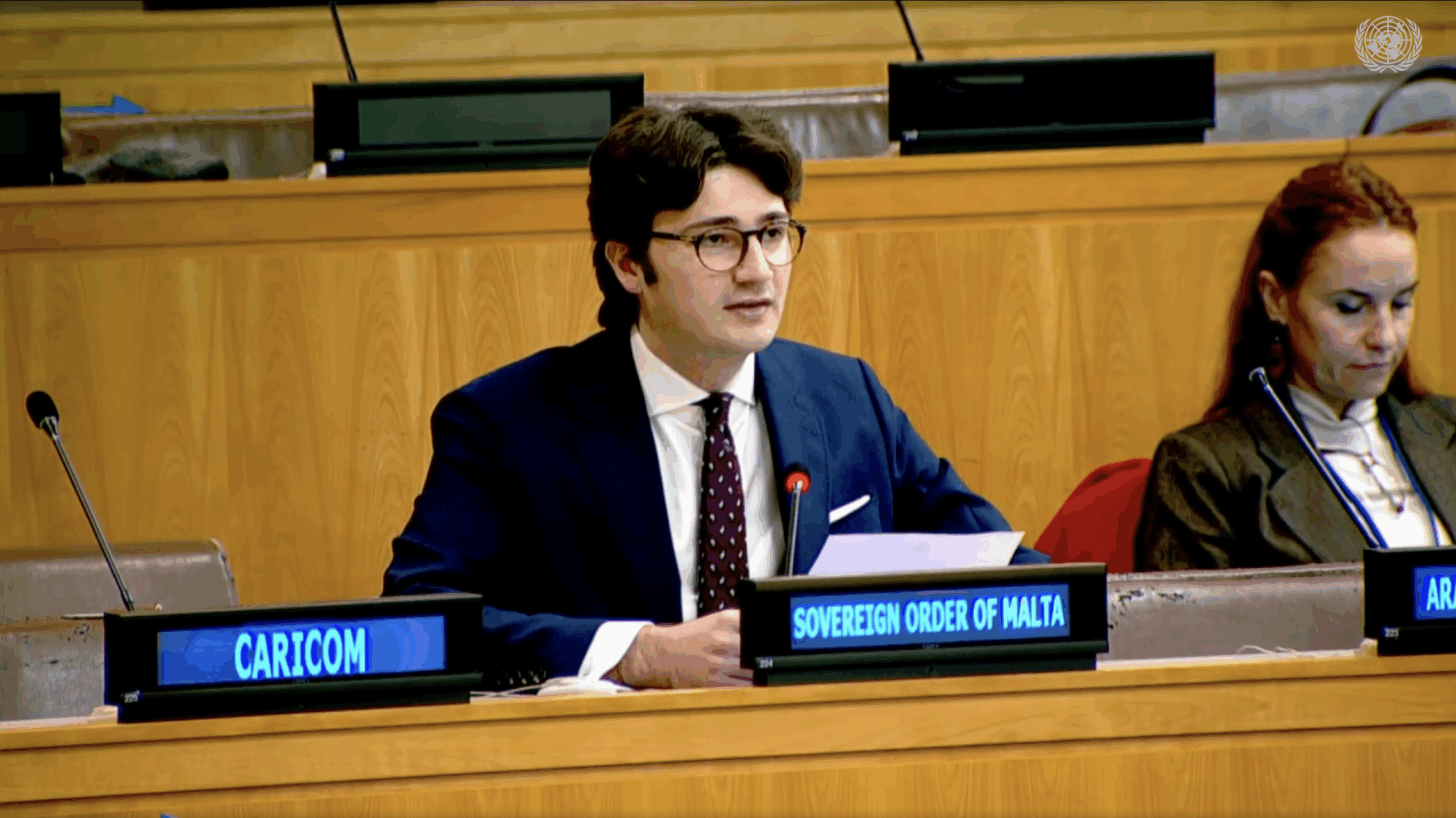 Pablo Camprubí Addresses the Third Committee on Human Rights in Nicaragua, led by Mr. Jan-Michael Simon
