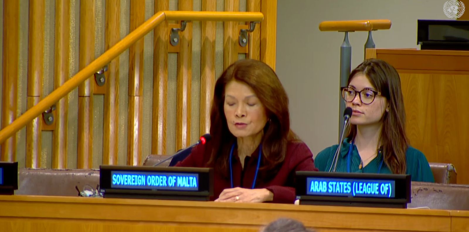 Counsellor Mrs. Marissa Blackett Addresses the Third Committee on Human Rights in South Sudan led by Mr. Barney Afako