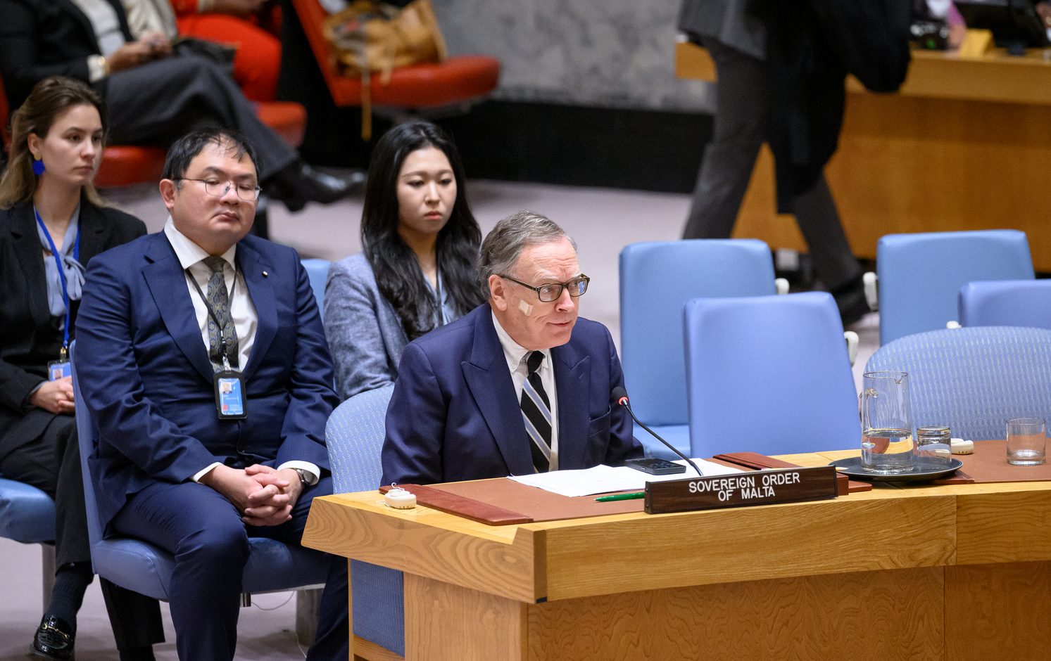 Deputy Permanent Observer Judge Brien Purcell Horan Addresses the Security Council on Leadership for Peace