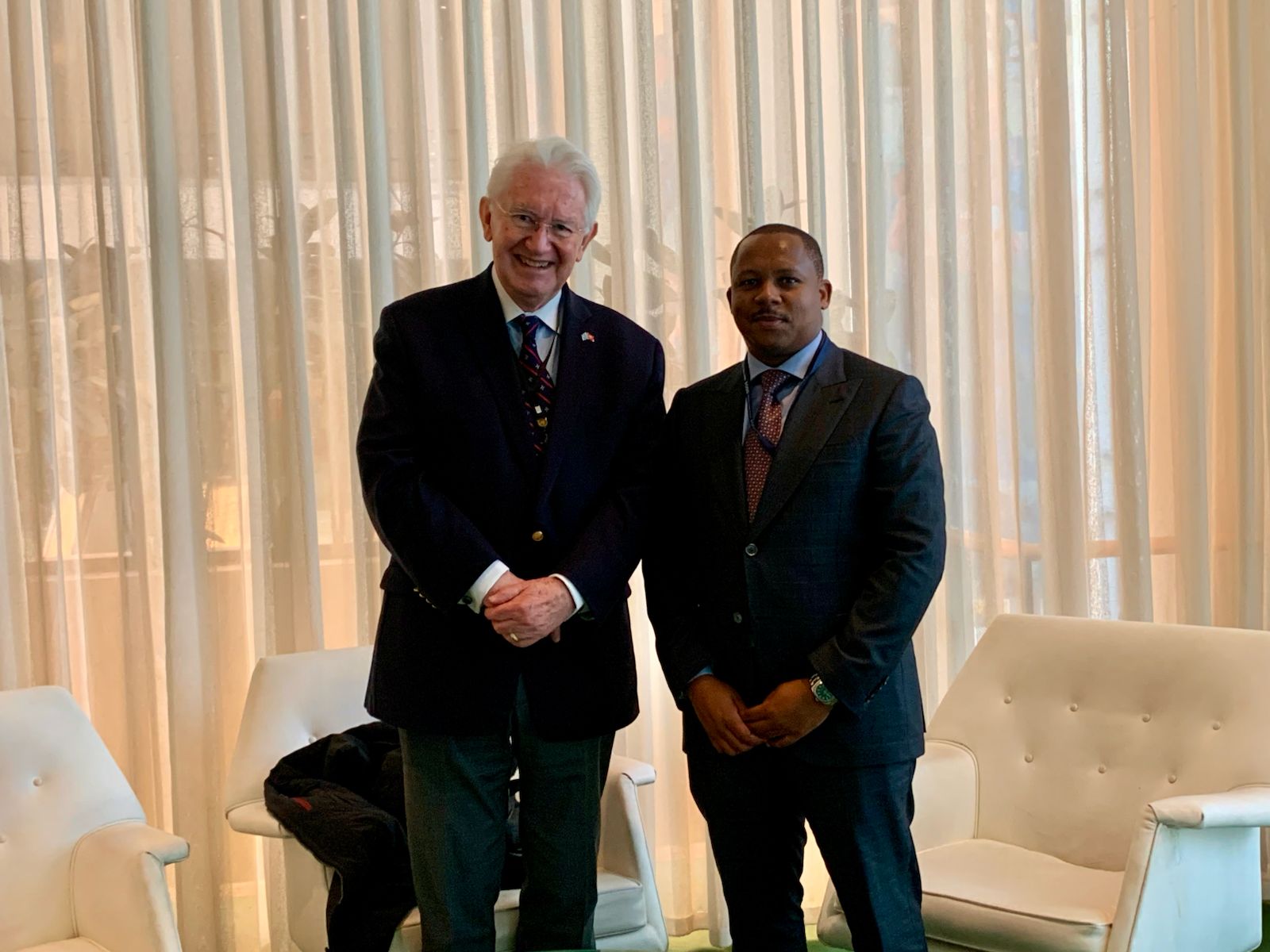 Ambassador Beresford-Hill Met with H.E. Mr. Thamie Dlamini, Permanent Representative of Eswatini to the United Nations