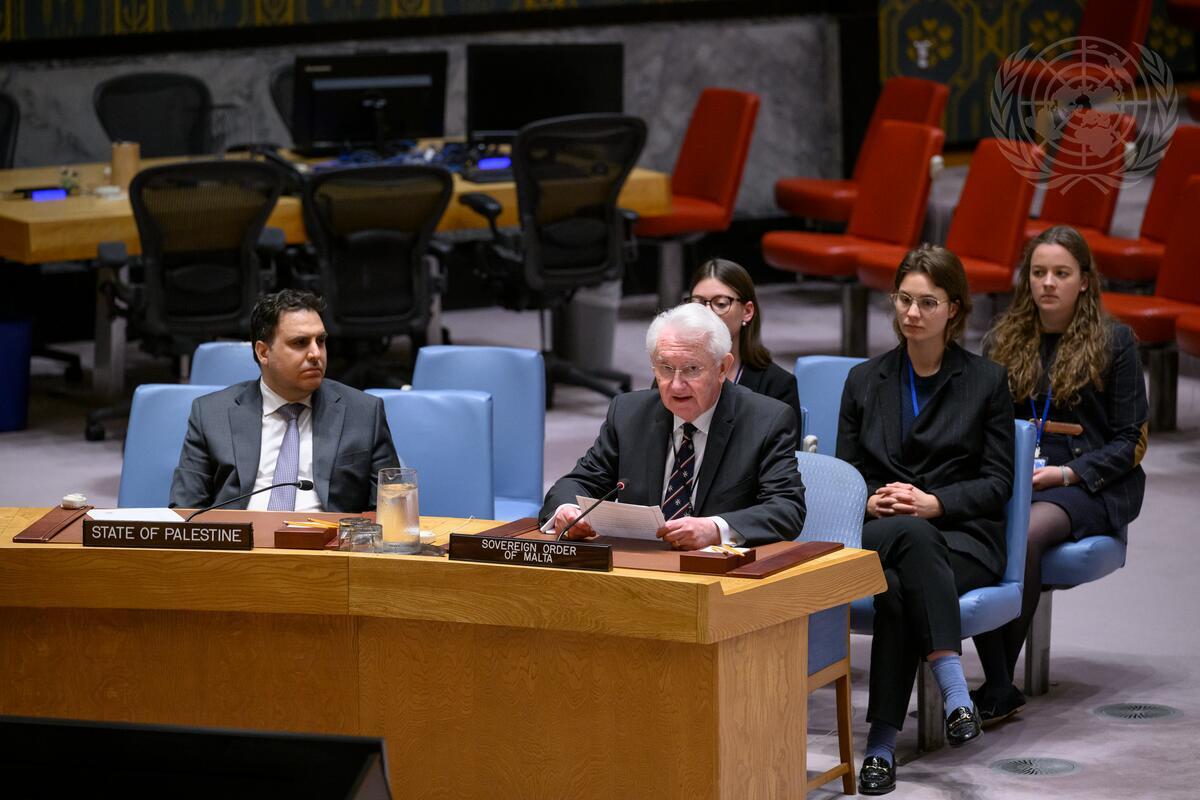 Ambassador Beresford-Hill Addresses the Security Council on the situation in the Holy Land