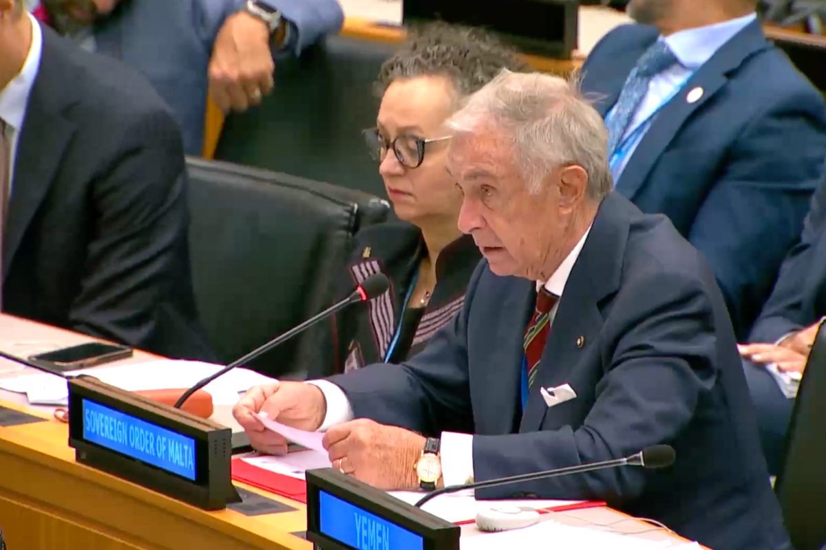 Grand Chancellor’s intense diplomatic agenda at the United Nations