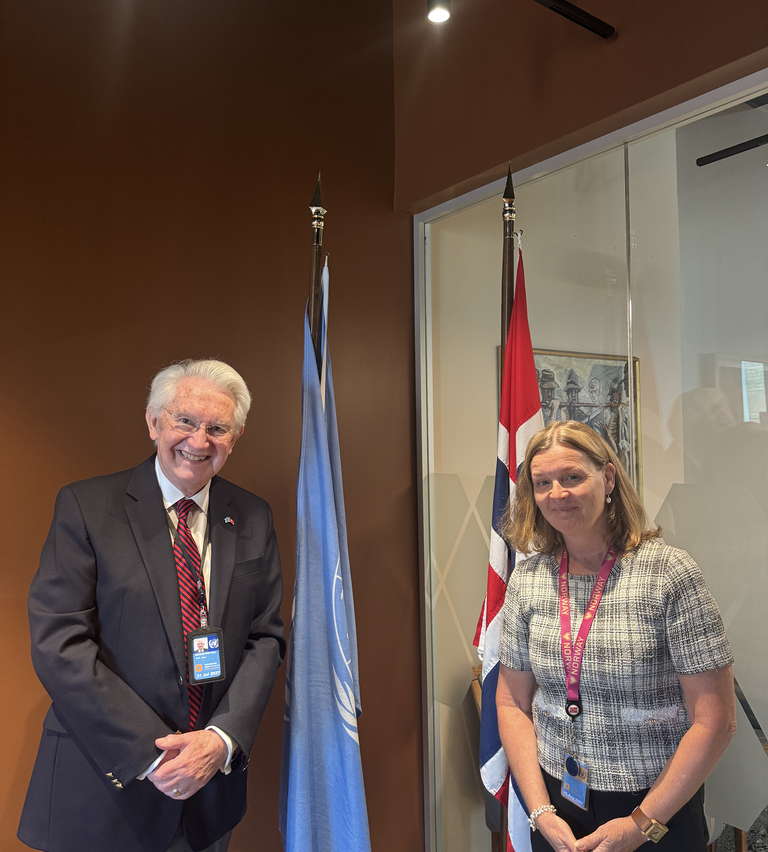 Ambassador Beresford-Hill met with Ambassador Merete Fjeld Brattested Permanent Representative of Norway