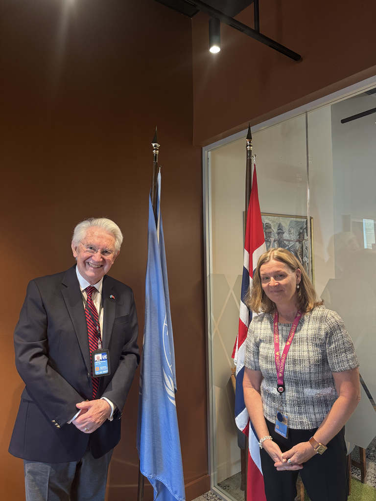 Ambassador Beresford-Hill met with Ambassador Merete Fjeld Brattested Permanent Representative of Norway